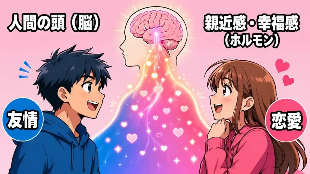 脳科学・心理学的なアプローチから見る異性への意識